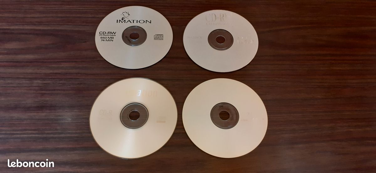 Lot de 3 cd-rw et 1 cd-r (image 5)