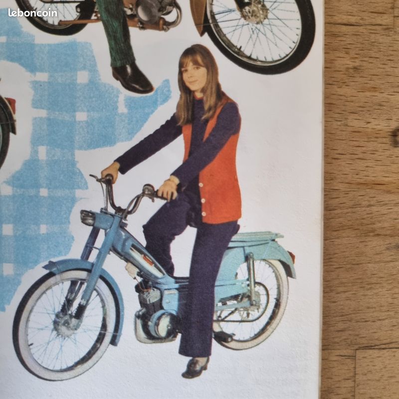 Catalogue Publicitaire D'Époque Motobécane – Vélos Cross, PX, CT3, Tour De France