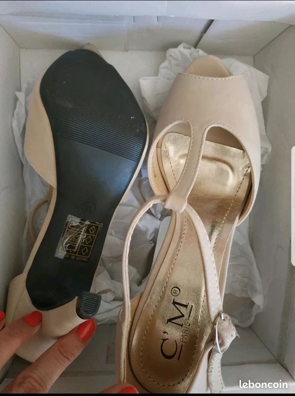 Style salome chaussures ouvertes Chaussures