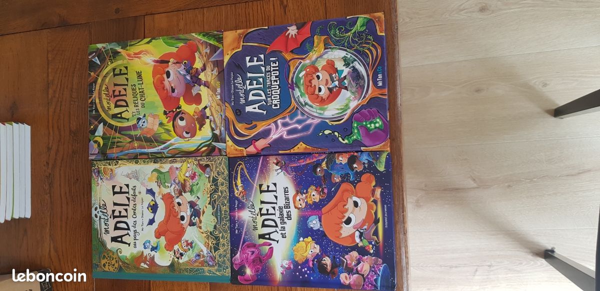 Lot de 4 livres mortelle adele (image 1)