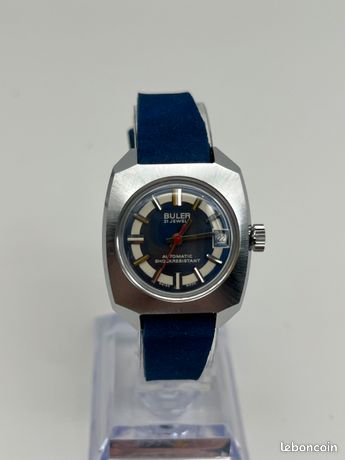 Montre Mécanique Pendentif BULER 17 Rubis Suisse - Occasion, Pour Femme
