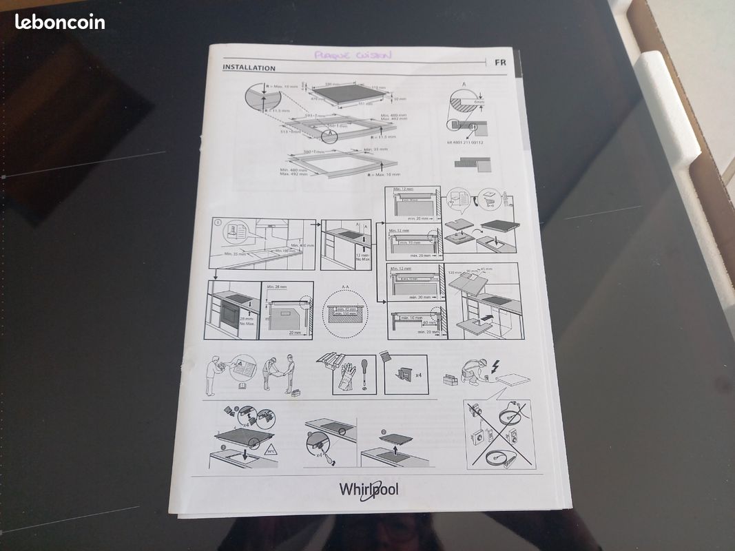 Plaque à induction WHIRLPOOL - Électroménager