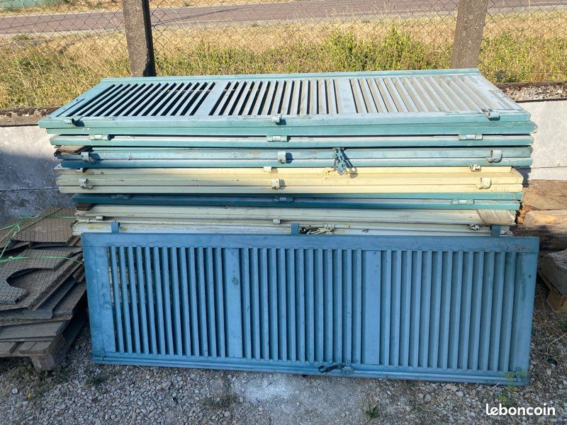 77 persiennes en bois exotique – idéales pour claustra, séparation & surcyclage (image 2)
