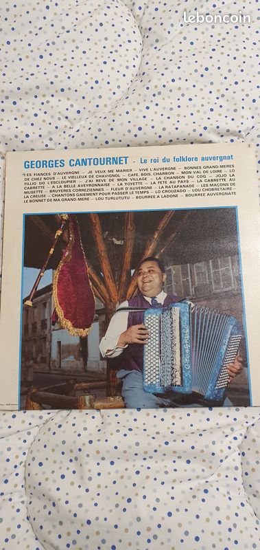2x 33 tours Georges CANTOURNET Folklore Auvergnat (image 2)