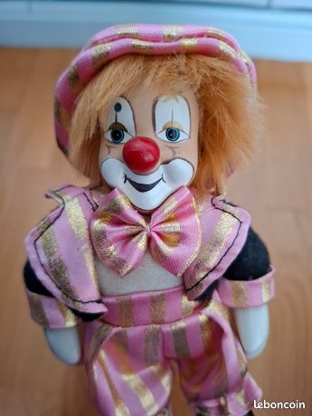 Ancienne Tirelire Clown En Fonte – Début 20ème Siècle – Bon état