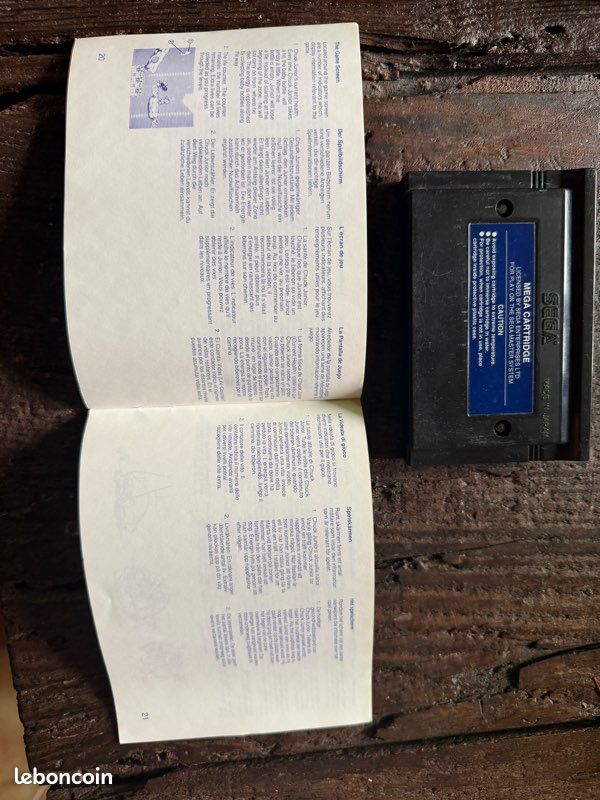 SHINOBI CARTOUCHE SEULE / Cart only (Sega Master System / PAL EU) EUR 1