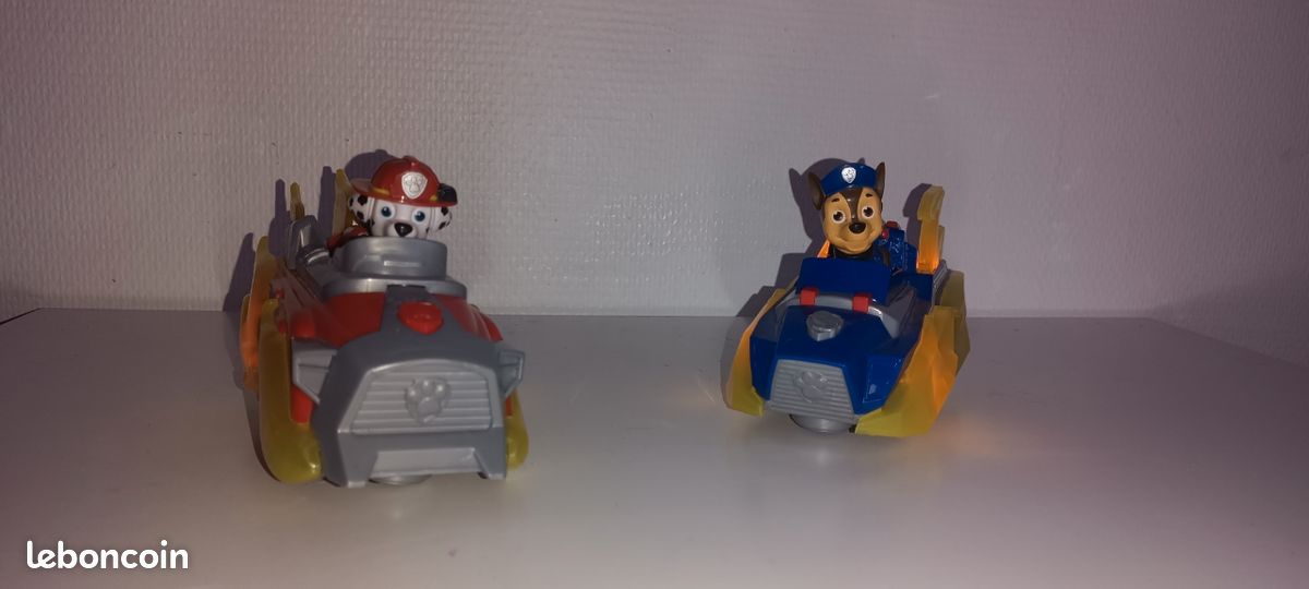 Lot de voitures Marcus et Chase Pat patrouille le film (image 3)