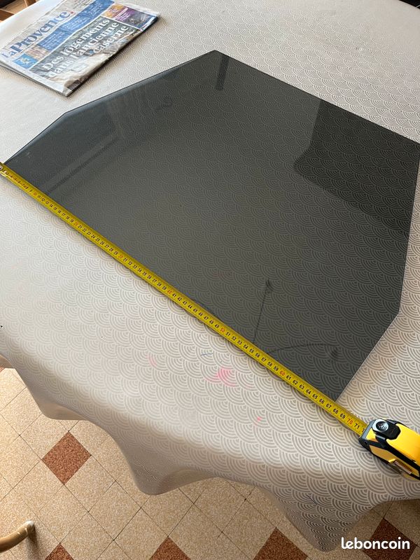 Sous-main en verre (image 1)