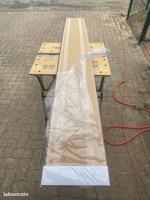 Panneau tasseaux chêne naturel – 250 cm – réf. 85350164 (image 12)