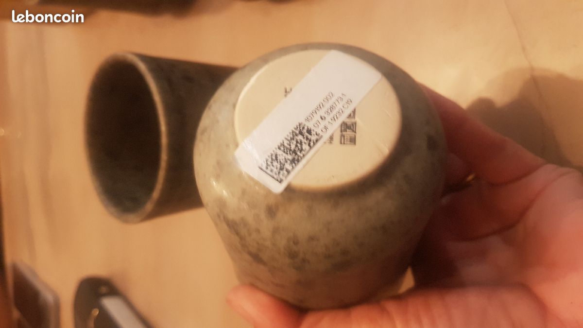 Lot 4 tasses grès cérame H&m home (image 4)