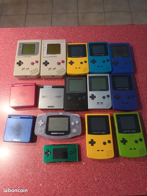 Console game boy color micro fat advanced sp - Consoles