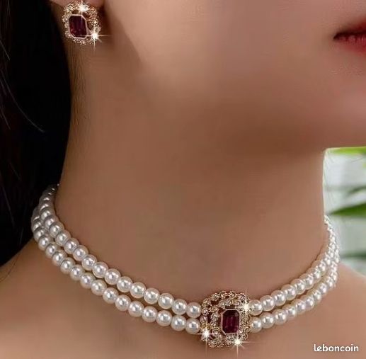 Parure bijoux fantaisie neuve (image 3)