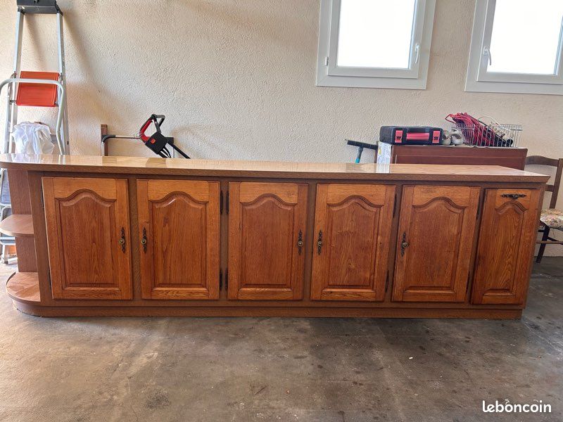 Buffet / meubles en bois – fabrication artisanale – 3 éléments (image 12)