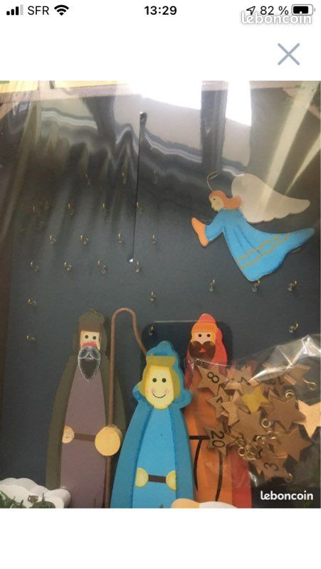 Calendrier de l’avant en bois (image 2)