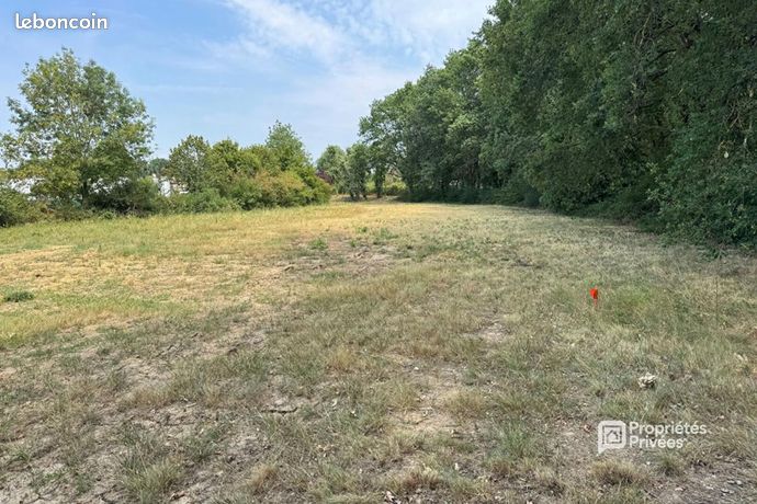 Terrain 1 752 m² Villaudric