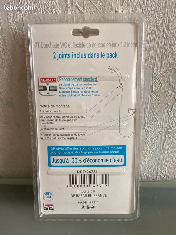 Kit hygiène douchette WC (image 2)