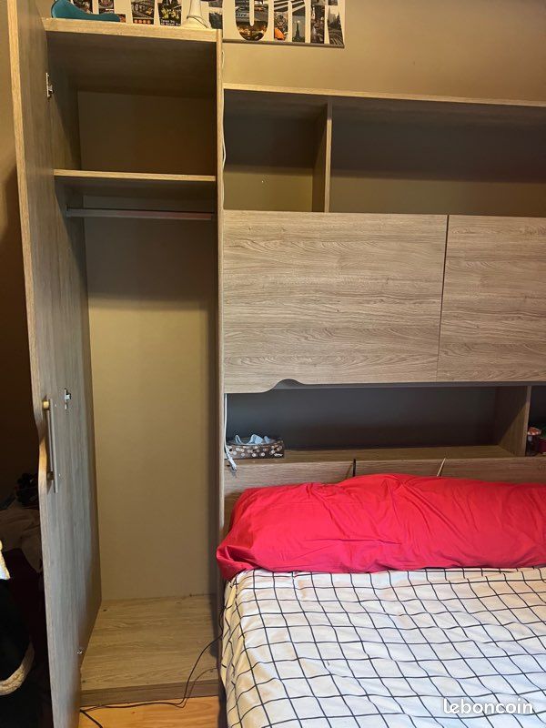 Vente lit pont + armoire (image 3)