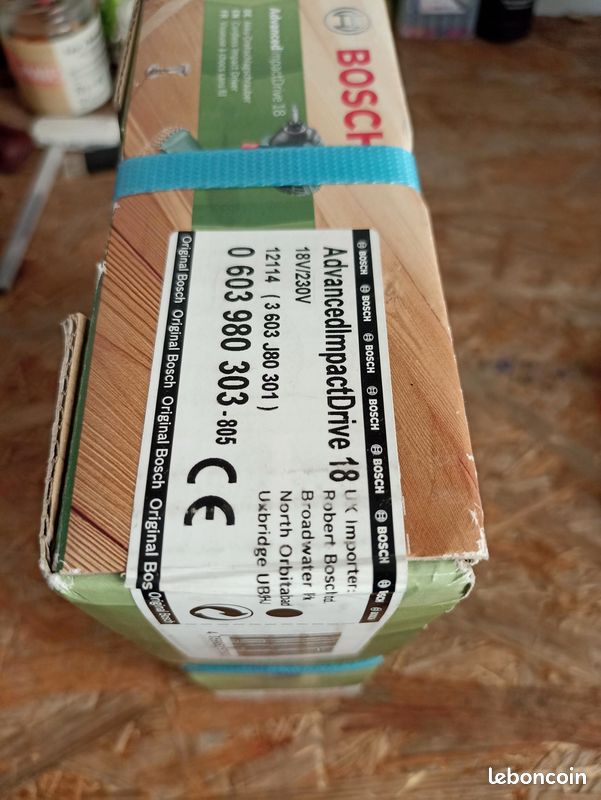 BOSCH visseuse à chocs sans fil neuve (image 3)