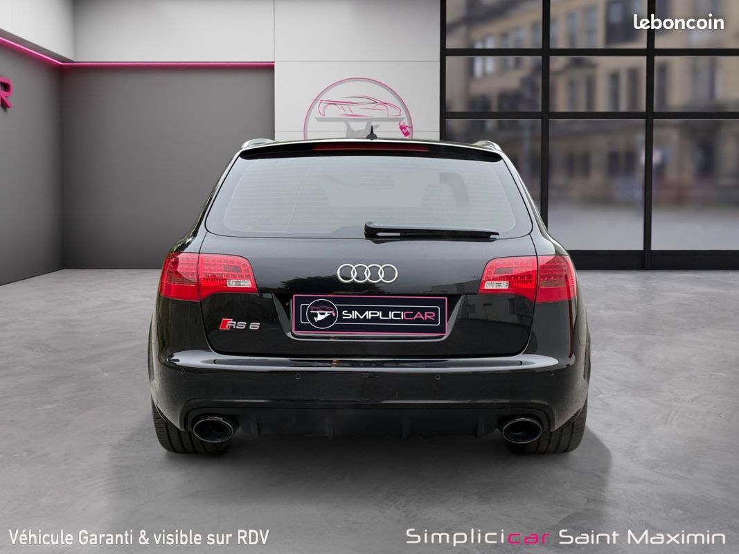 AUDI RS6 II AVANT 5.0 V10 FSI 580 580Ch Garantie 12 mois (image 6)