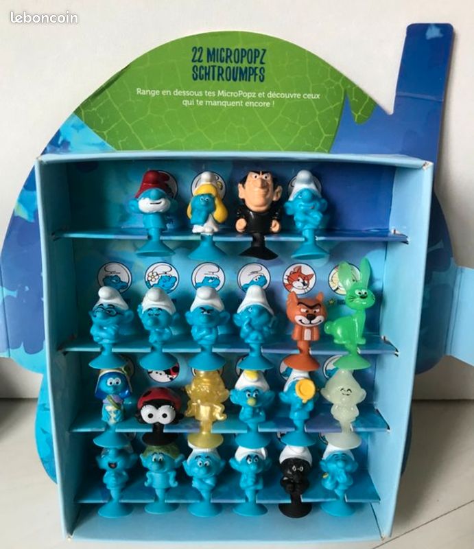 Coffret complet Micropopz schtroumfs (image 1)