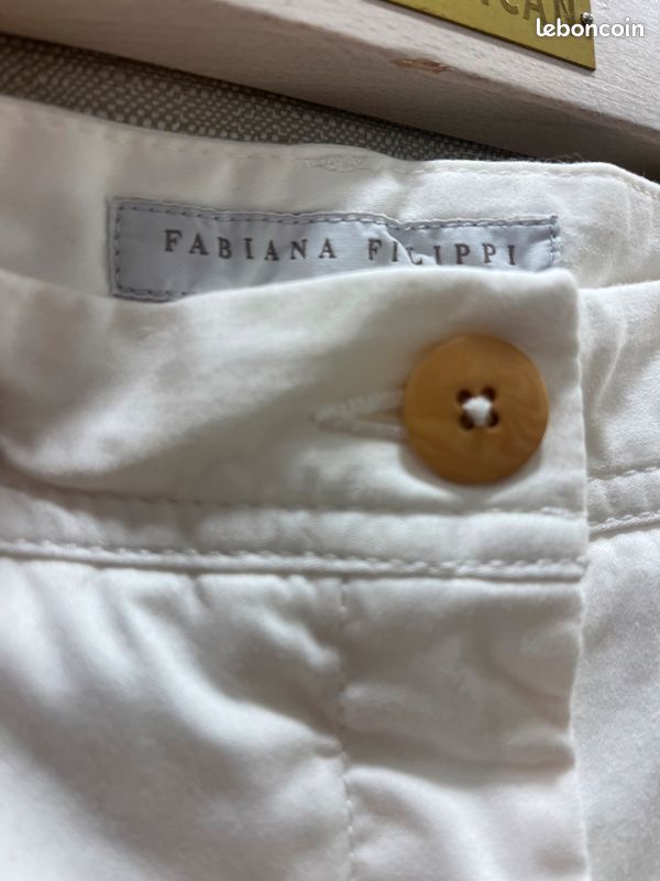FABIANA FILIPPI - Pantalon blanc (image 5)