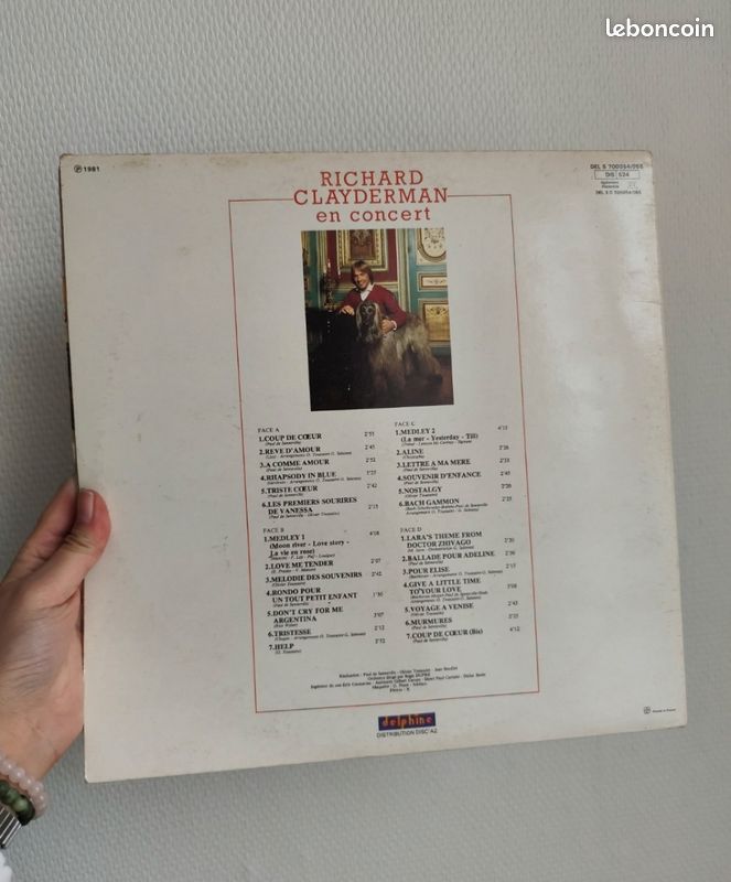 Vinyle Richard Clayderman (image 2)