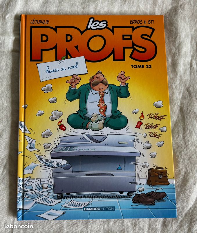 Lot 7 BD LES PROFS tome 4, 5, 23, 24, 25, 26 et Les PROFS refont l’histoire EN TRES TRES BON ETAT COMME NEUF à retirer sur Petit Havre (image 7)