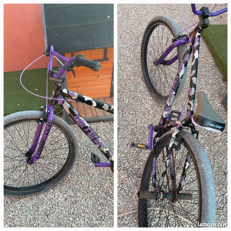 Purple Camo Se Bike Big Flyer 29 Pouces Se Bike Big Flyer Vélos