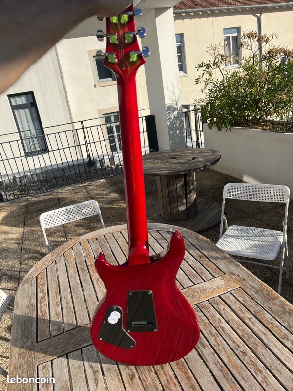 Guitare électrique PRS SE custom 24 ruby red - comme neuve (image 5)