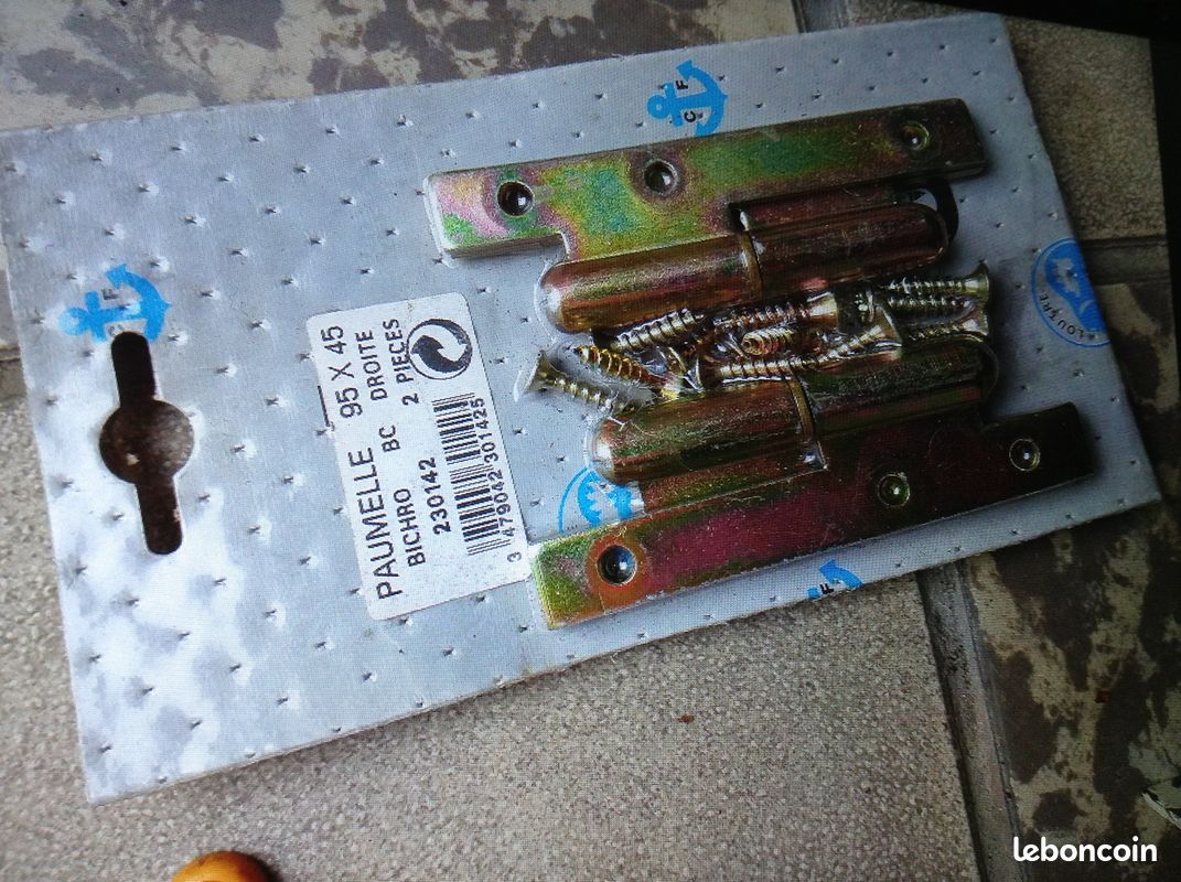 Lot de canons serrures, poignées, 1 p de poignées (image 2)