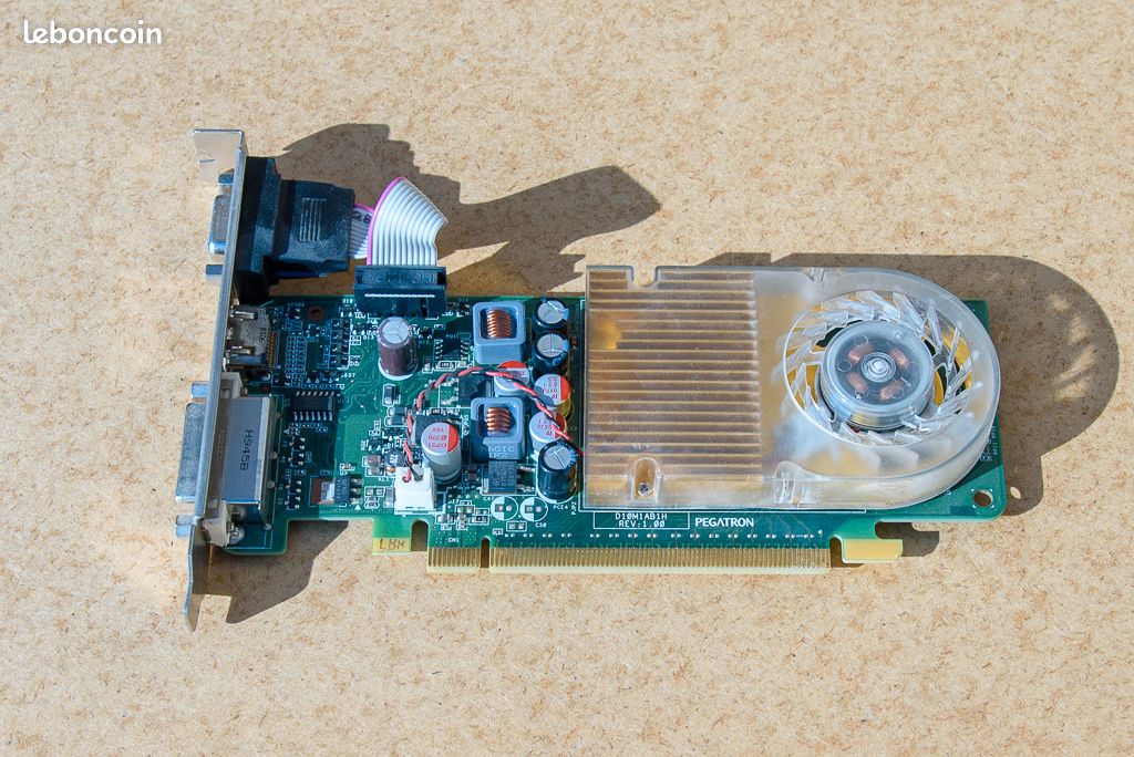 Carte Graphique PEGATRON D13M1BAA2H REV 1.00 GT520 1GB DVI HDMI - Vente