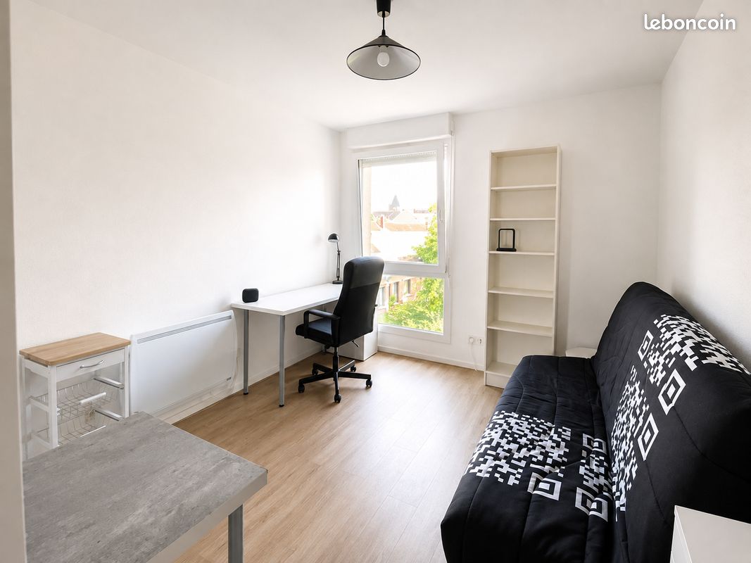Appartement 1 pièce 20 m² · à Orléans · 20 m² · 530 €/mois