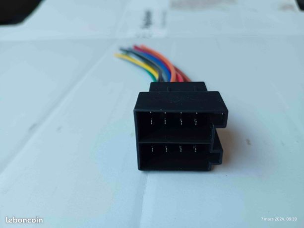 Connecteur de Fil Radio ISO Adaptateur de Faisceau de Câblage Prise Mâle à Femelle 16 Broches ISO Femelle Récepteur Radio Câble Faisceaux de Câblage de Véhicule Professionnel Connecteur de Fil Radio ISO Adaptateur de Faisceau de Câblage Prise Mâle à Femelle 16 Broches ISO Femelle Récepteur Radio Câble Faisceaux de Câblage de Véhicule Professionnel