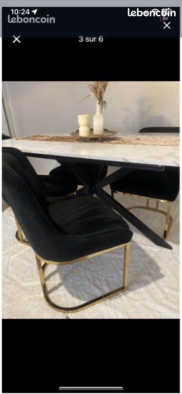 Table marbre extensible (image 4)