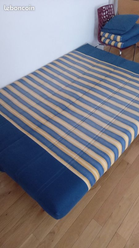 Banquette Clic-Clac RIVA 130x190 cm – Matelas Épais 18 cm (Couchage Quotidien) (image 4)