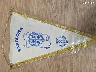 Fanion Vintage Stade De Reims – Ancien Drapeau Club Français, Collection Supporteur