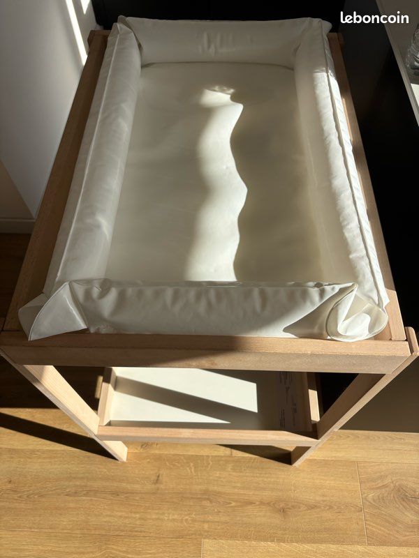 Table à langer IKEA SNIGLAR avec matelas à langer (image 2)