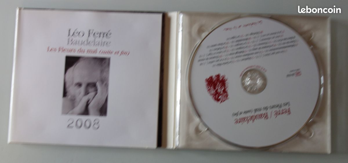 Léo Ferré CD Beaudelaire Les fleurs du mal (image 2)