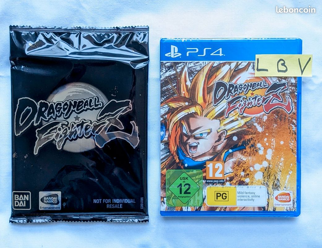 Jeu Dragon Ball FighterZ Pour PS4 – Neuf, Sous Blister, édition UK