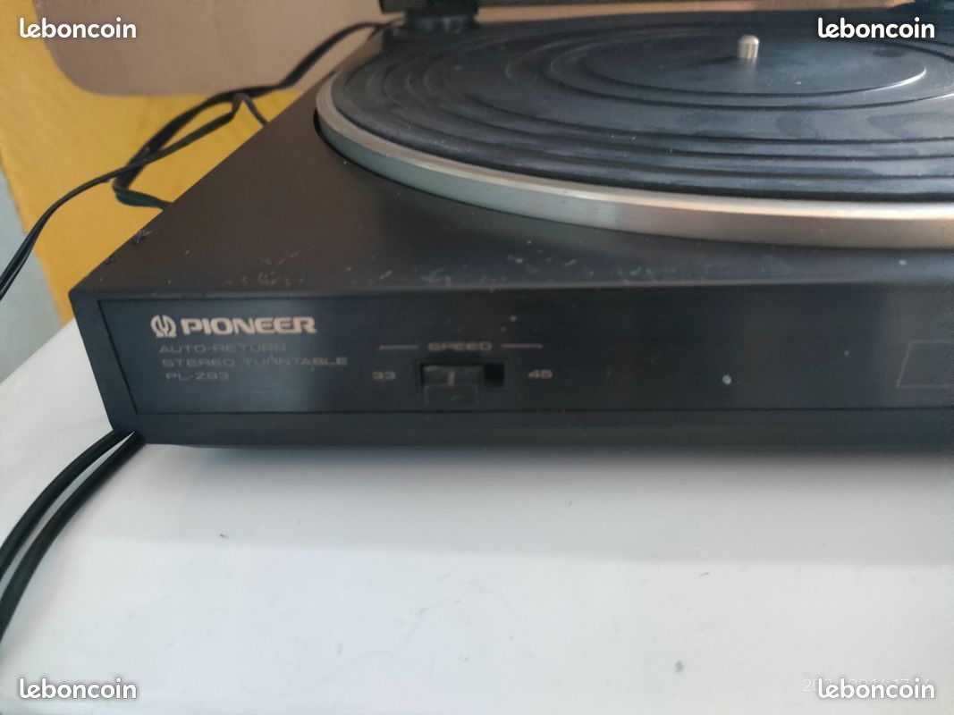 1 x manette arrêt moteur occasion platine disques Pioneer PL