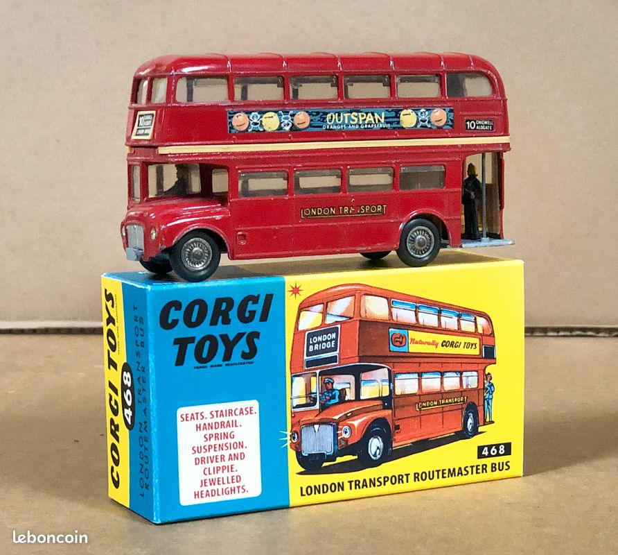 CORGI TOYS GB. BUS LONDRES. Ref: 468. + Boite