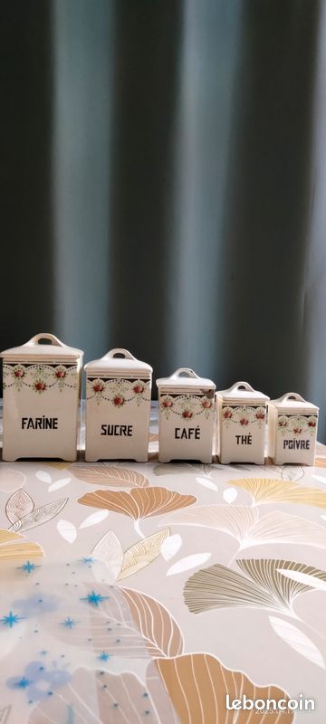 Ensemble de 5 pots à épices (image 1)