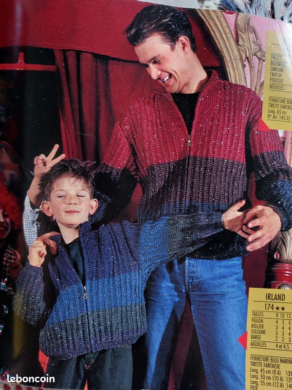 catalogue ancien laine tricot BERGERE DE FRANCE