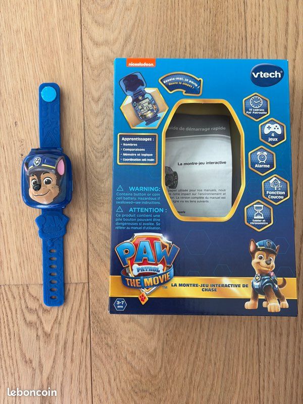 Montre jeu interactive de Chase Jeux Jouets