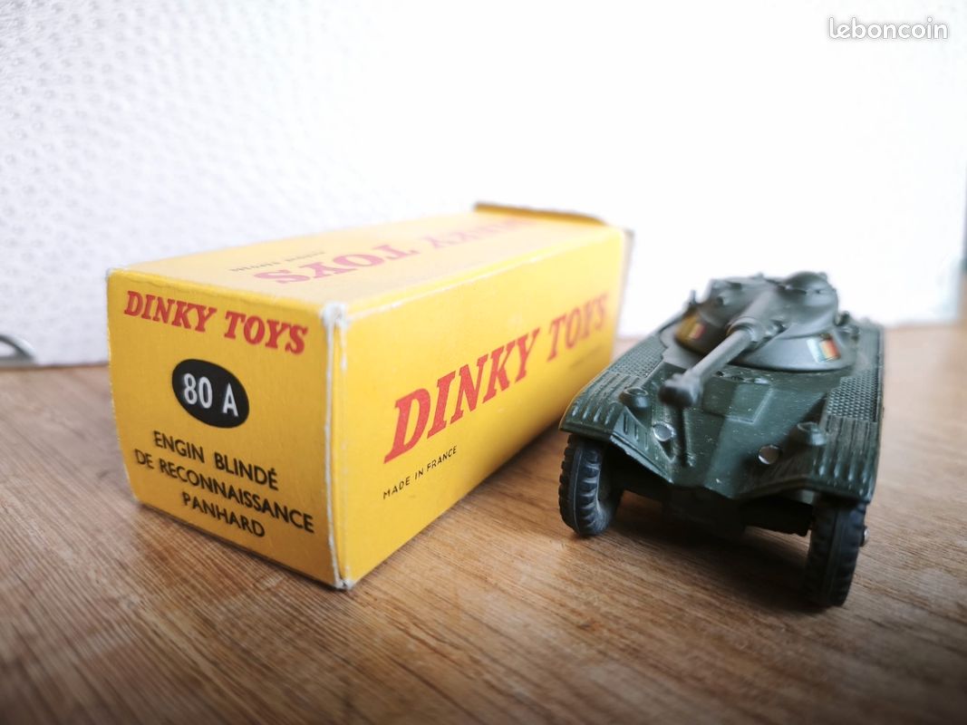 Ancien Engin Blindé de Reconnaissance Panhard Réf: 815 Dinky Toys français années 1960 - Collection