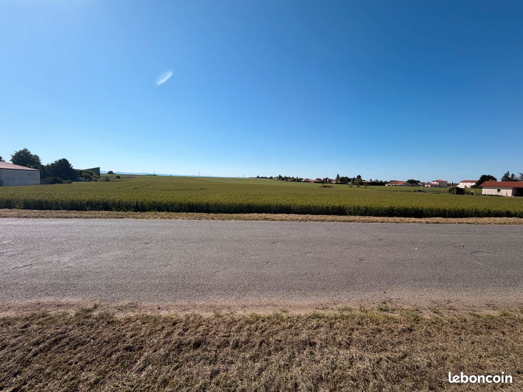 Terrain - 1 084 m2 - JOZE · 130 000 €