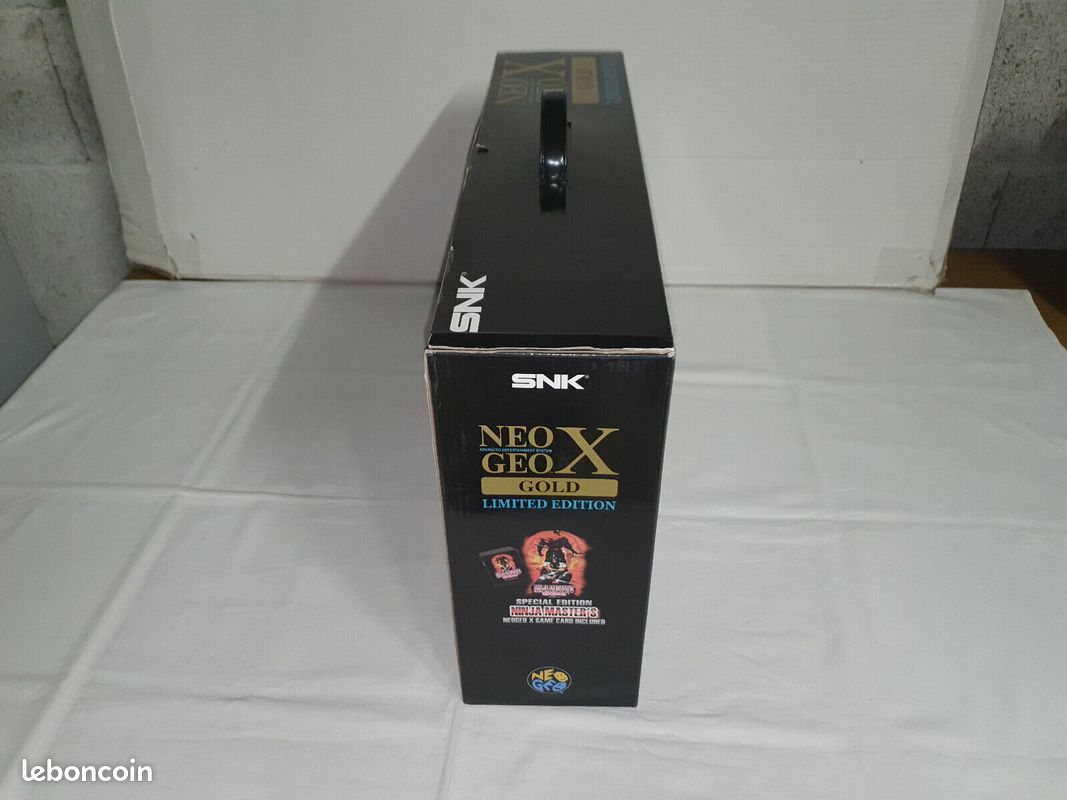 Console neo geo X gold neuve en boite scellée (image 6)