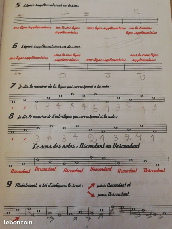 Pro FM débutant (Editions musicales A.B.) - méthode formation musicale, solfège (image 4)