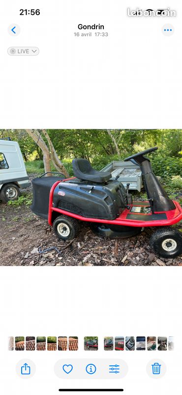 À vendre tracteur tondeuse (image 2)