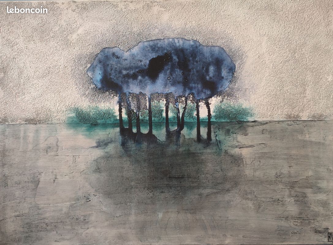 Tableau original art abstrait '' Emotion'' (image 1)